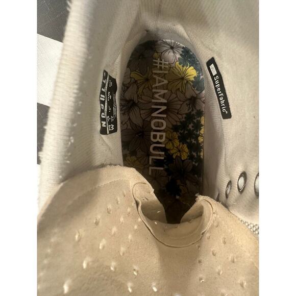 No Bull women’s high top cream spring fling size 8.5 training athletic shoe - Picture 5 of 7